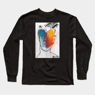 Self with wired hair Long Sleeve T-Shirt